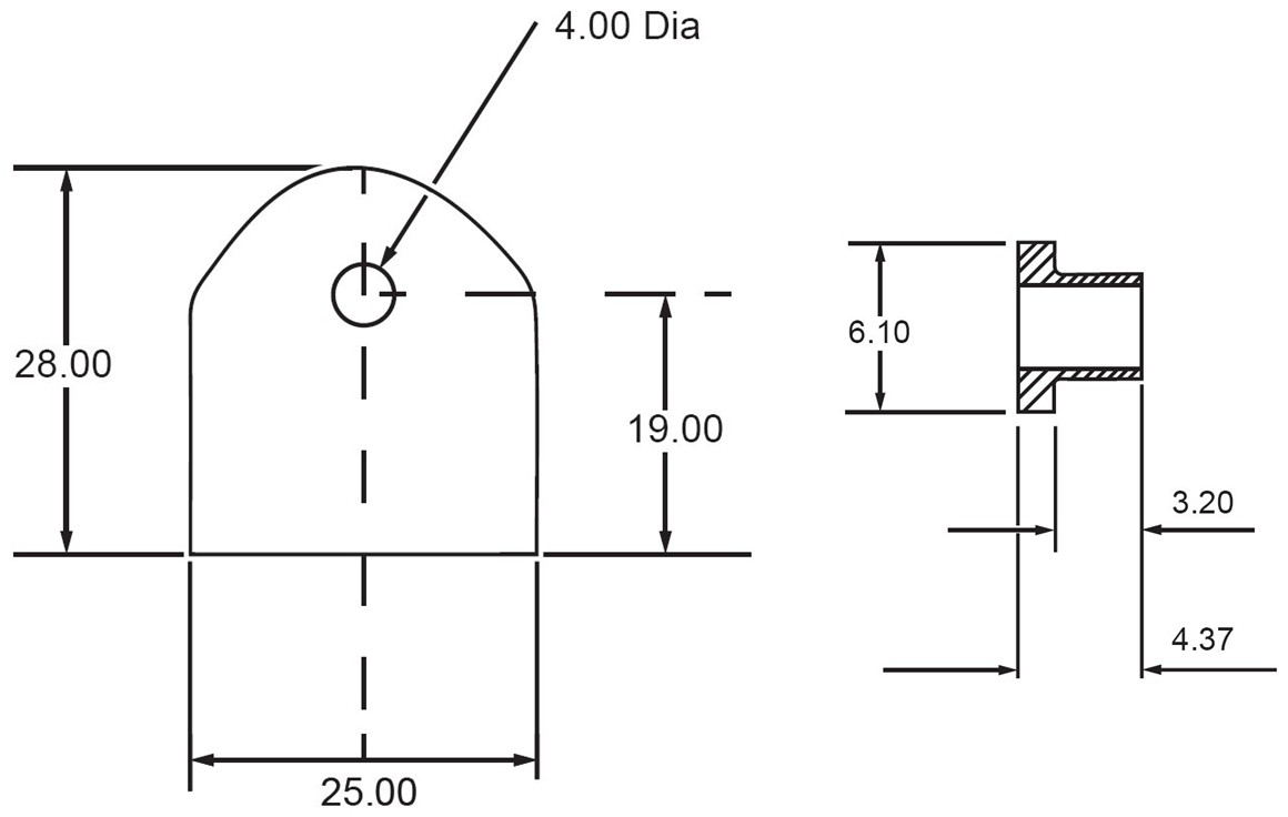 מבודד לרכיבים אלקטרוניים TO-3P